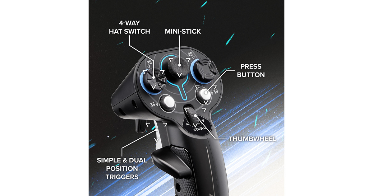 ThrustmasterThrustmaster Sol-R 3 AVA Add-On Grip joystick  (Zwart)
