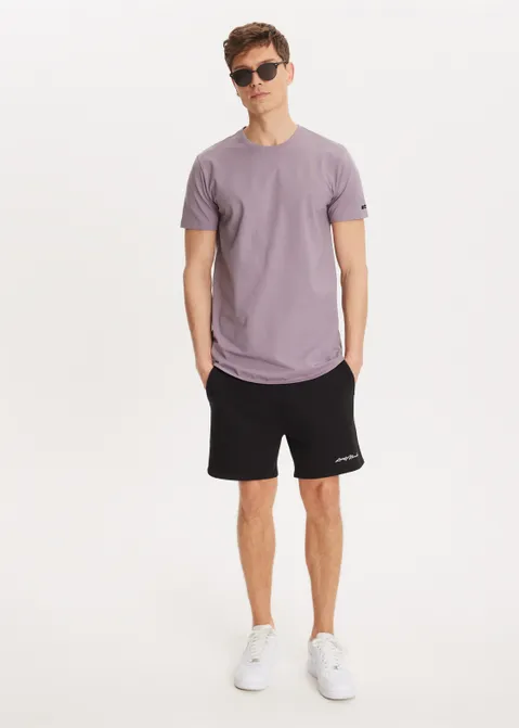 Basic t-shirt paars (PRS.M)
