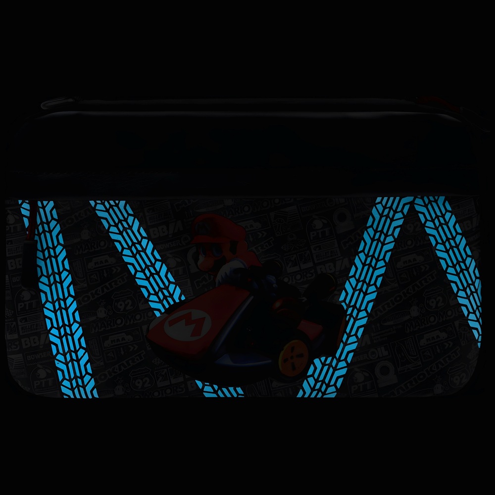PDP Gaming Commuter Case für Nintendo Switch – Leuchtendes Mario Kart Drift-Design