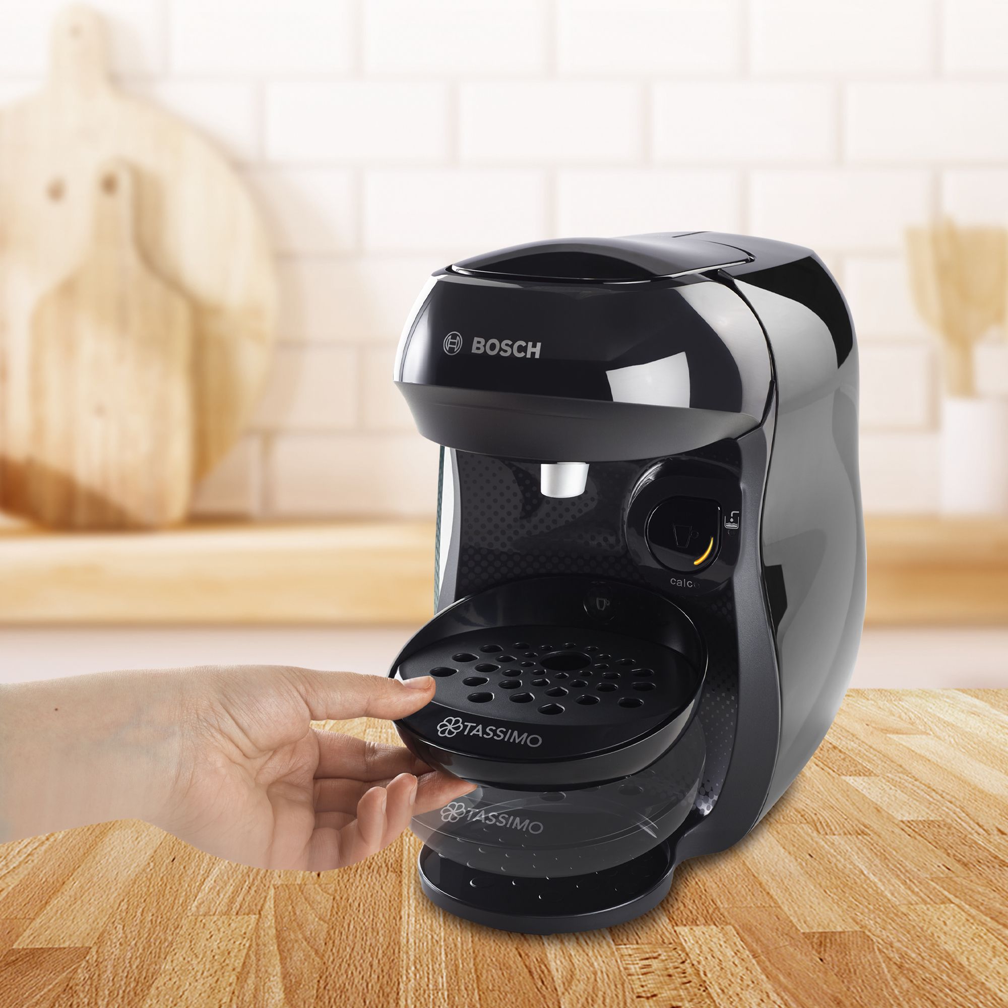 # PRODUTO RECONDICIONADO # TASSIMO HAPPY TAS1002N--B Máquina de Café Multibebidas