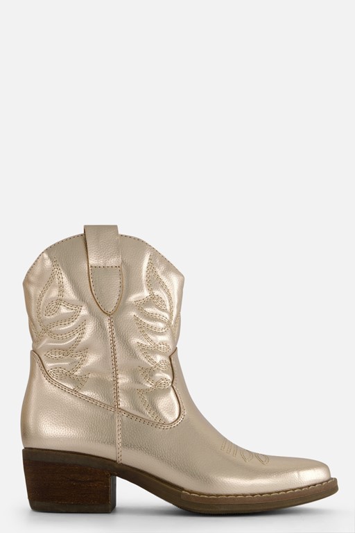 Muyters Cowboylaarzen goud Pu