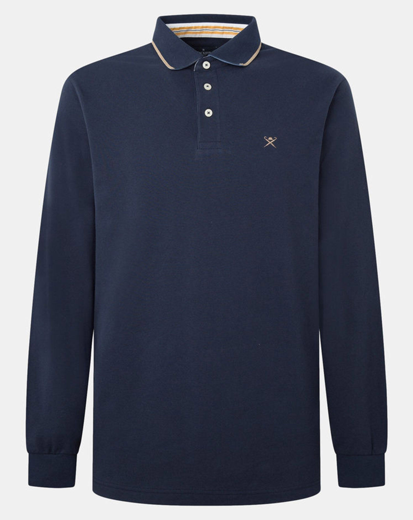 Hackett London Polo piqué Regular Fit bleu