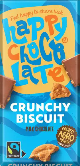 Melkchocolade 37% crunchy biscuit