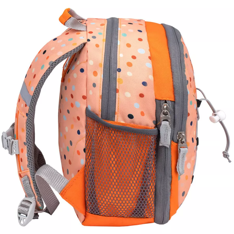 Belmil Kindergartenrucksack Mini Kiddy Kindergartenrucksack für 1-3 Jährige Kinder mit Brustgurt Foxy Dream