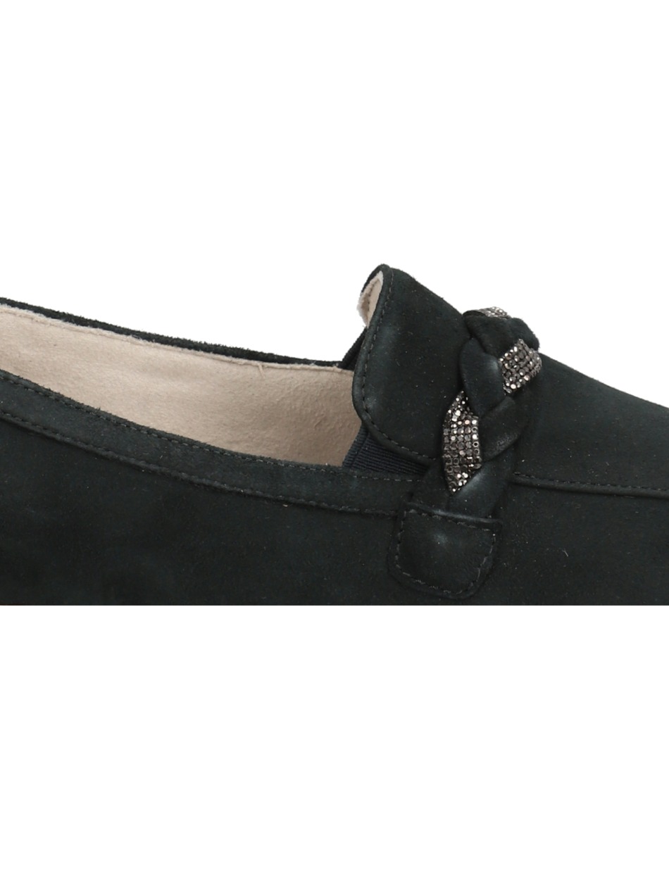 Veloursleder Slipper klassisch
