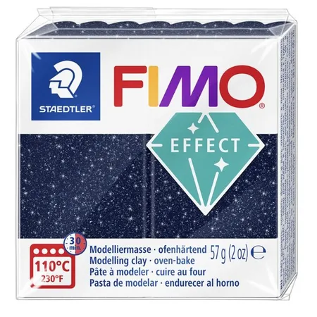 STAEDTLER® FIMO® effect 8010 Galaxy Modelliermasse galaxy blau, 57 g