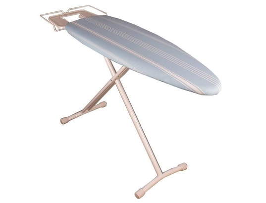 KITCHEN MOVE - Table à repasser bermude bleu acier 124x40cm