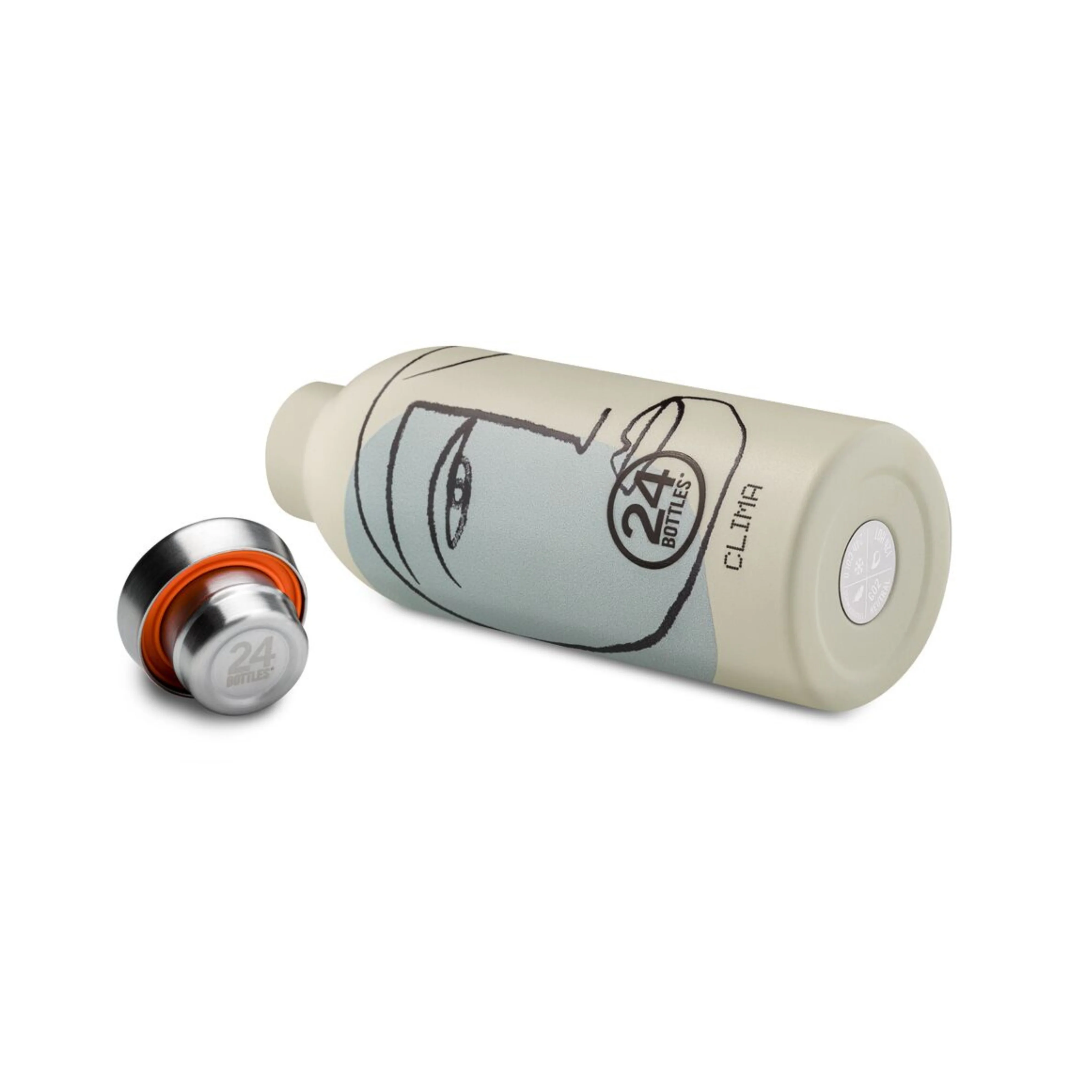 24Bottles  Clima termoflaske, White Calypso - 500 ml