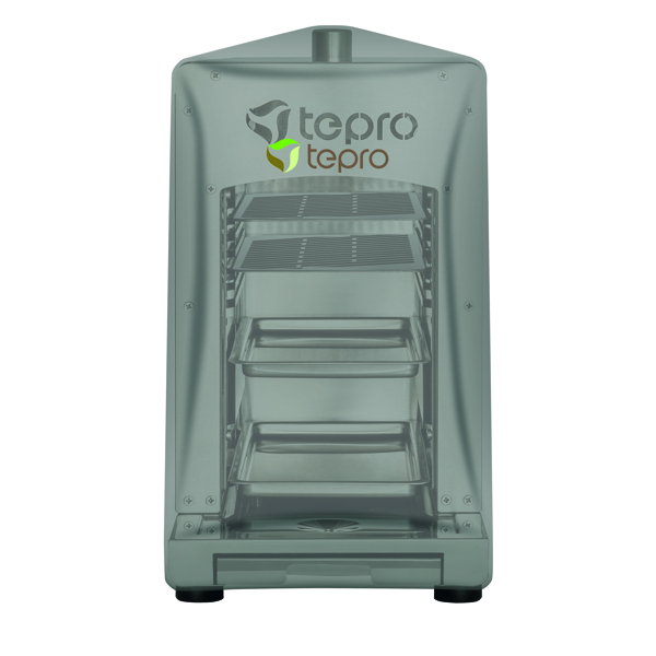 TEPRO Abdeckhaube für Steakgrill 8413 - anthrazit - 28,5 cm breit