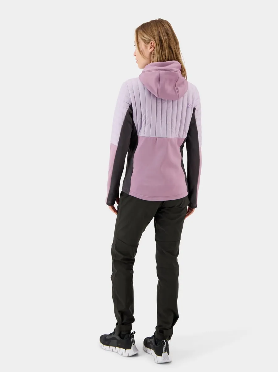 Didriksons Women's Annema Full Zip 6 Purple Rain