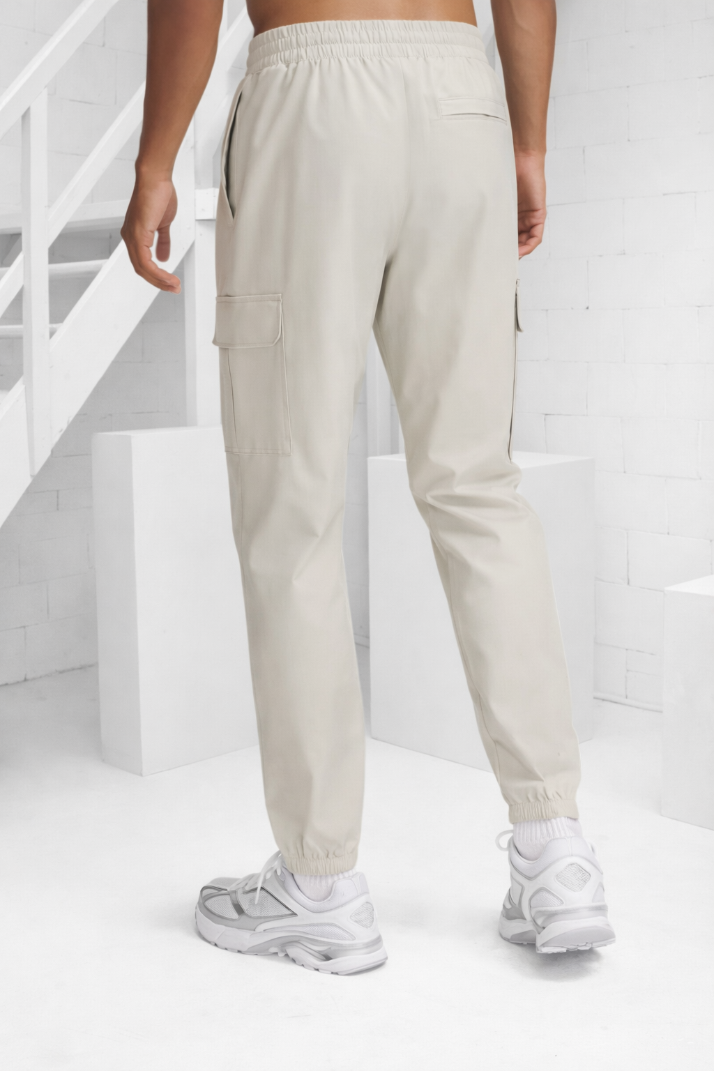Under Armour Vibe Woven Cargo Trainingsbroek Heren Beige
