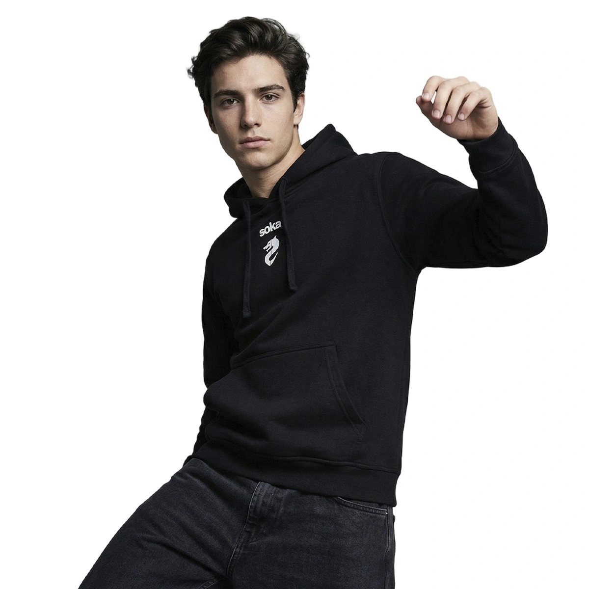 Sweatshirt SD Huesca Com capuz algodão SD Huesca