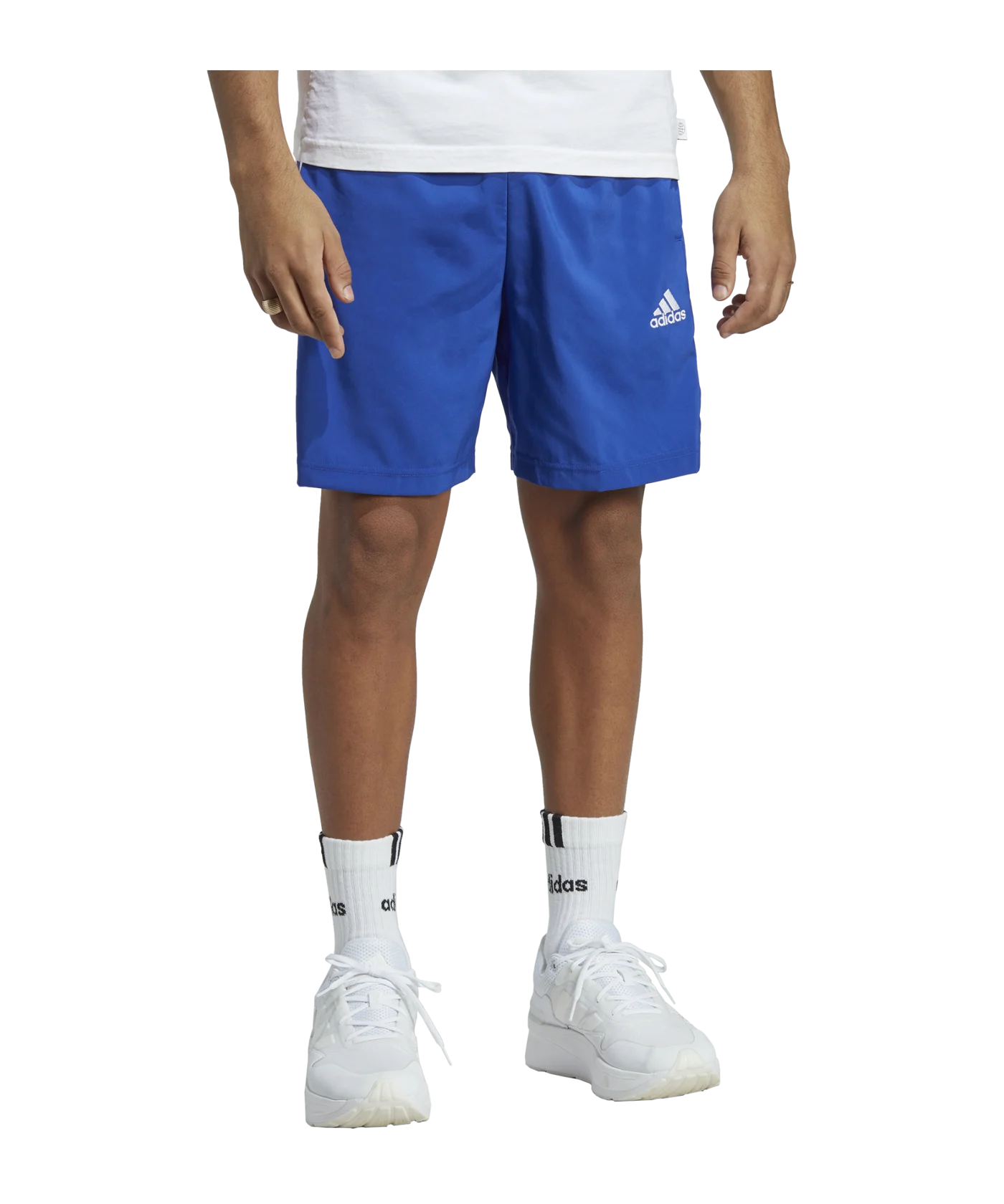 adidas 3S Chelsea Short Blau Weiss