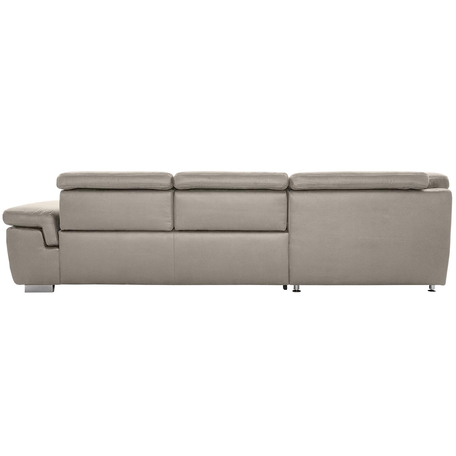 polsterpower Boxspringsofa - Holiday alu - Basismodell - Ottomane links