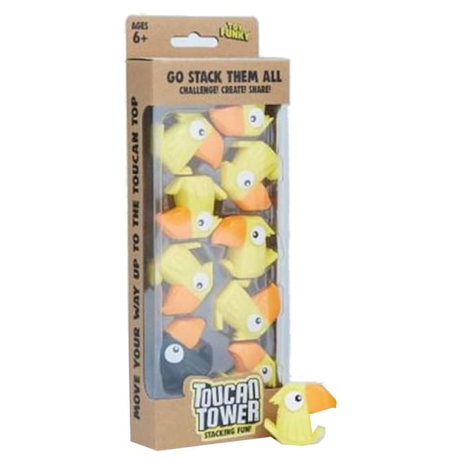 Toucan Tower - Stacking Fun - gelb