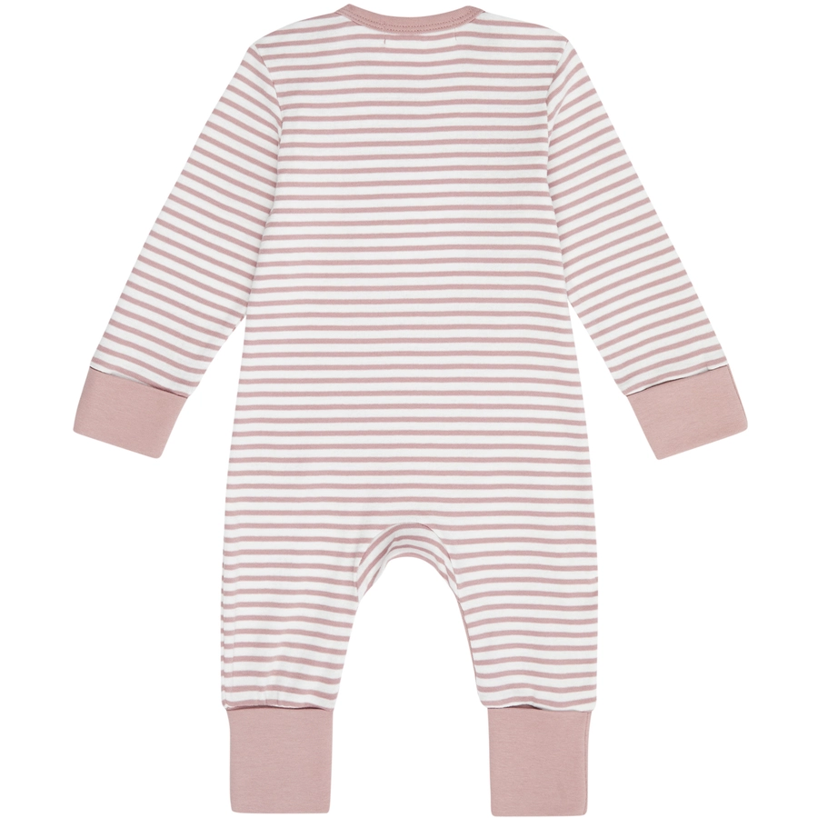 Sense Organics Strampler woodrose stripes