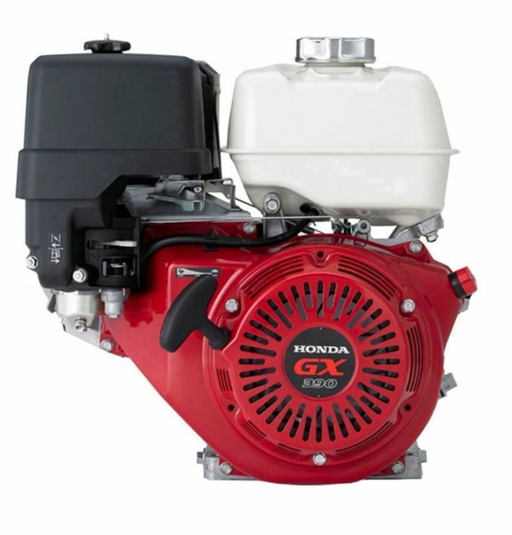 Moteur honda gx390 13 cv avec sortie horizontale 389 cm3 qhb1