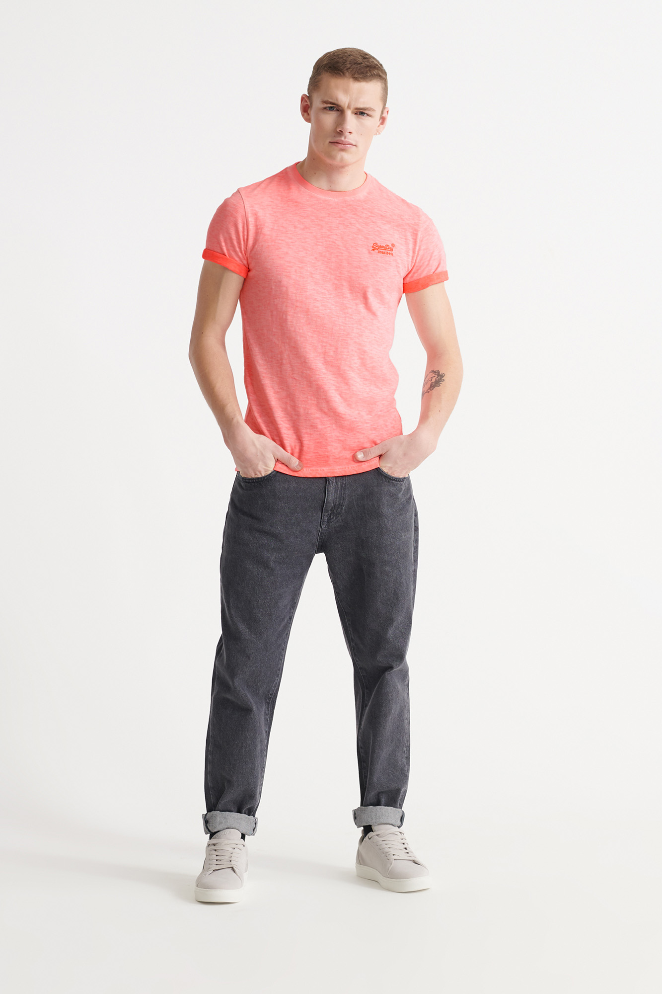 Camiseta Low Roller de algodão orgânico