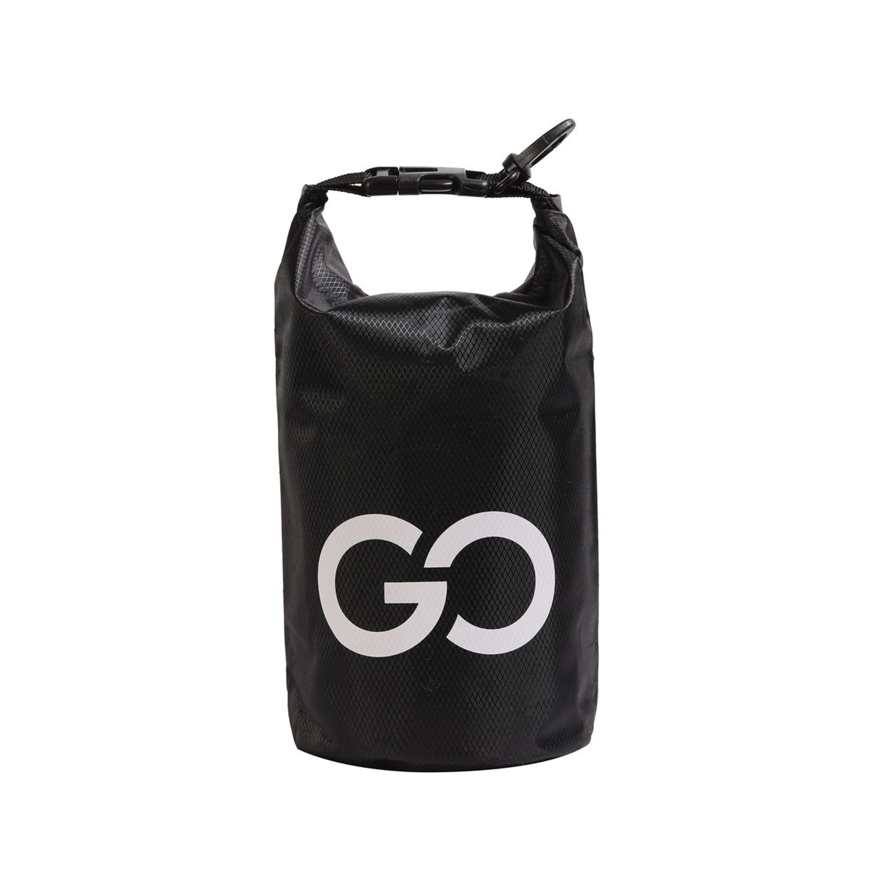 Dry Bag Tasche mit Handyfach schwarz 2L