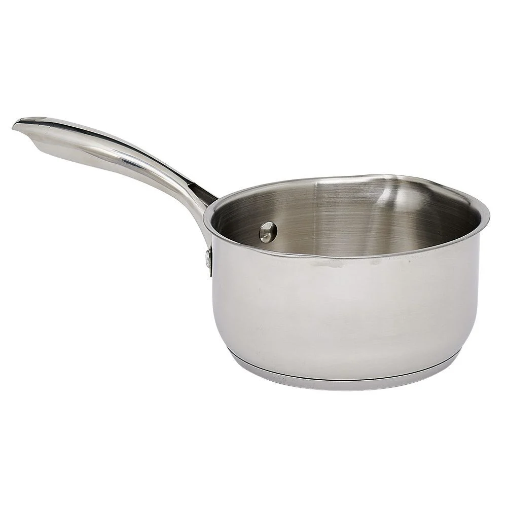 Casserole inox gris Ø 16 cm