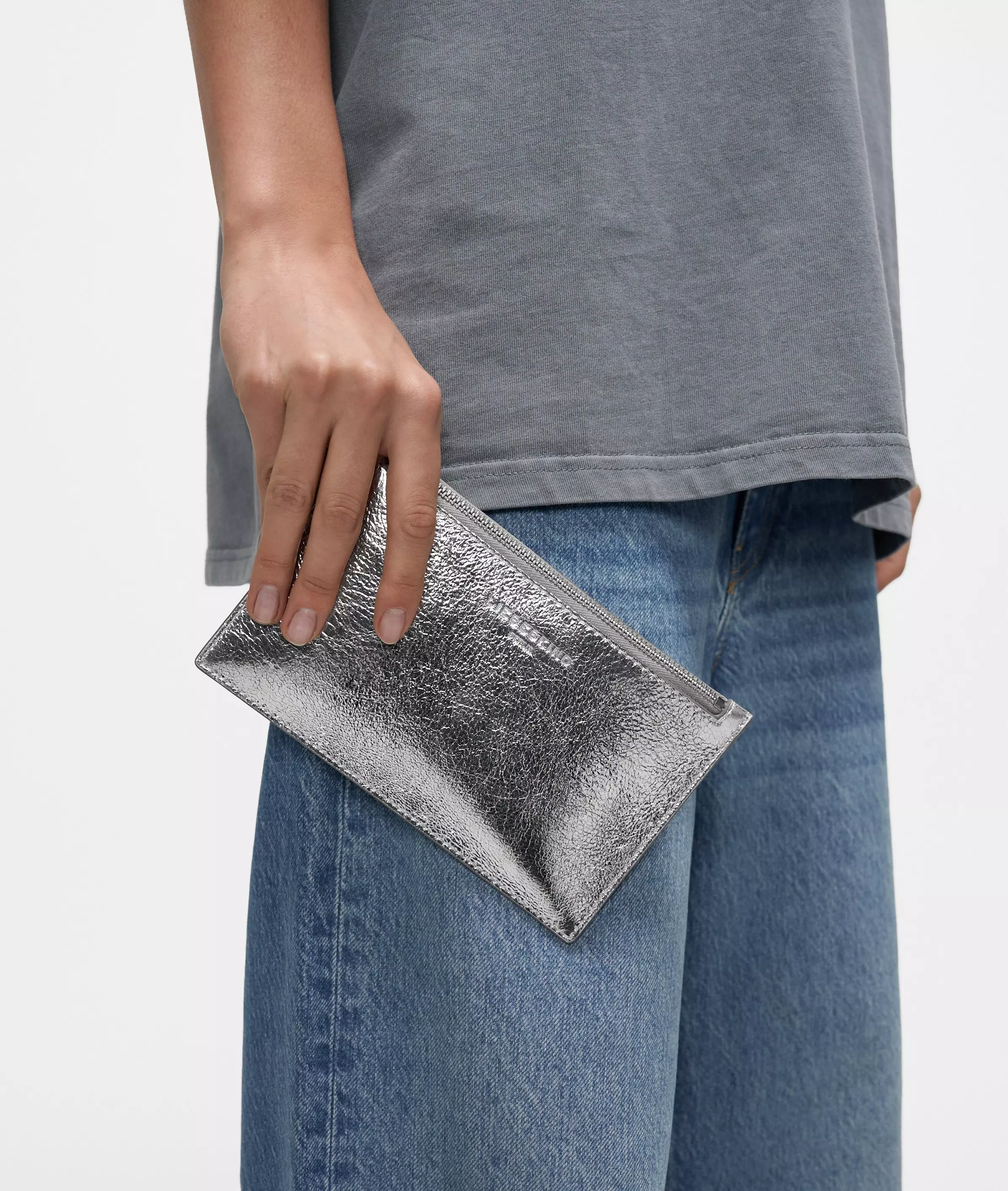 Pouch Accessories Pouch with metallic finish