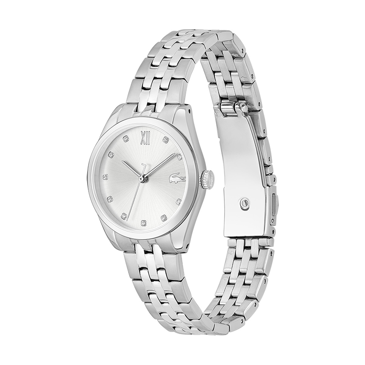 Montre LACOSTE Tuilerie femme bracelet acier gris
