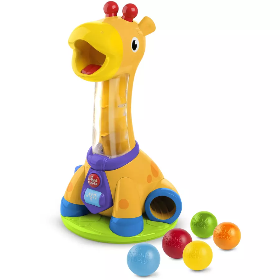 Bright Starts Witzige Giraffe mit Lichtern und Geräuschen