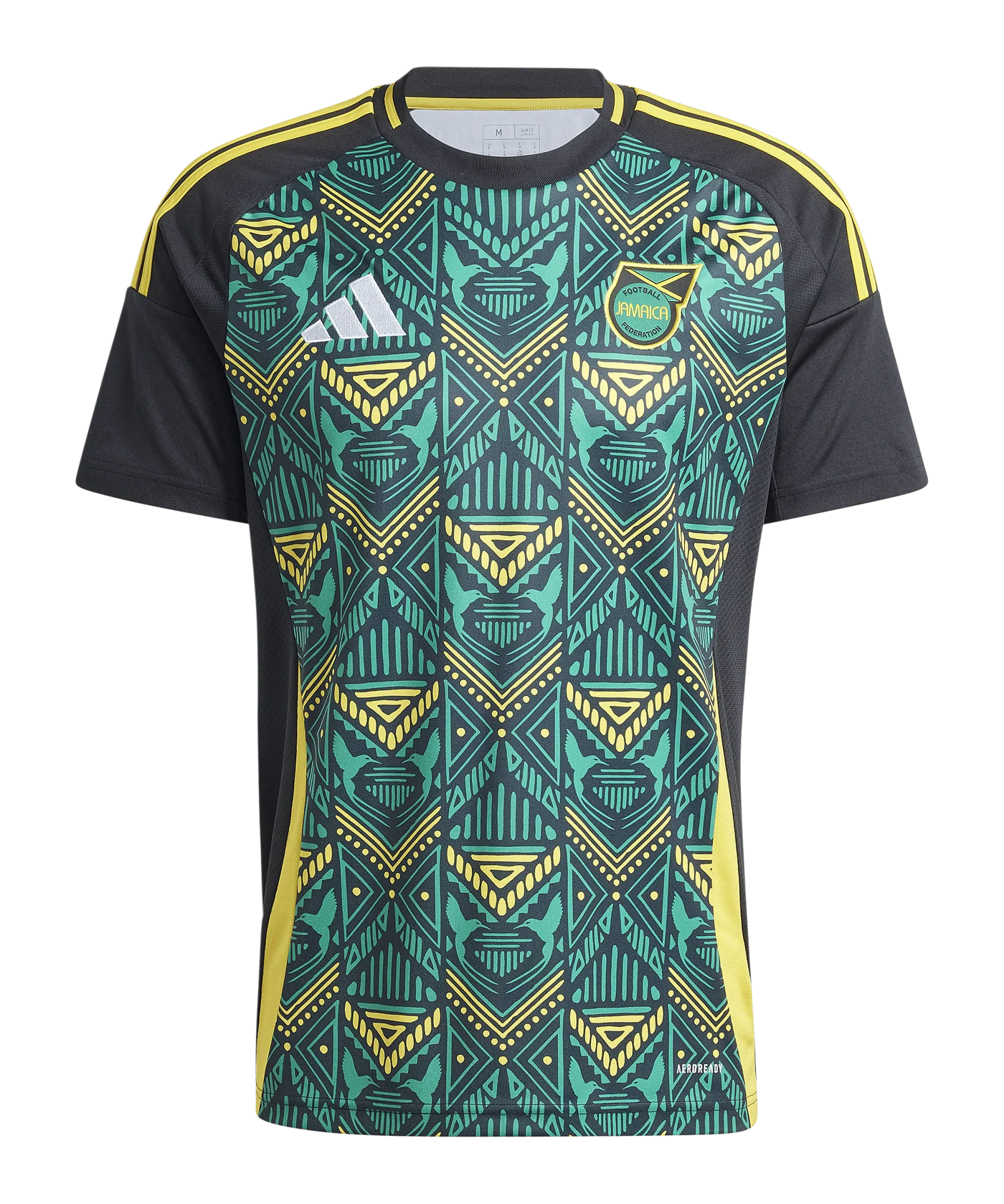 adidas Jamaica Trikot Away 2024 Schwarz