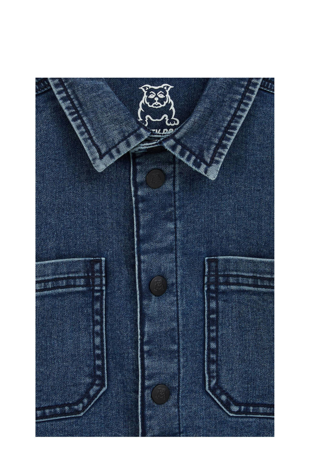 WE Fashion overhemd blue denim