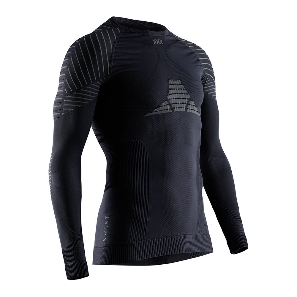 X-Bionic INVENT 4.0 - Sous-couche Homme black/charcoal