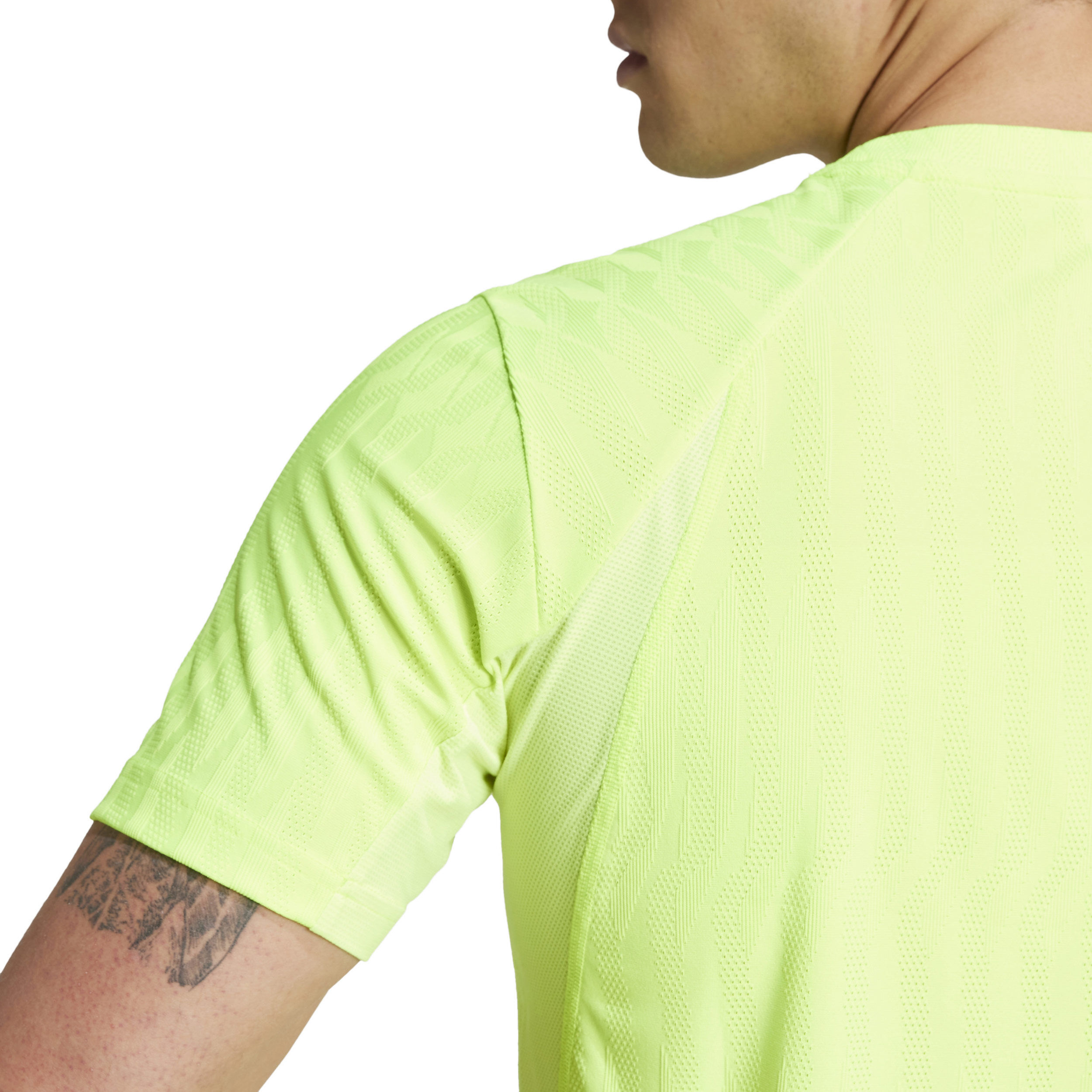 adidas Freelift T-shirt Hommes - Vert Fluo