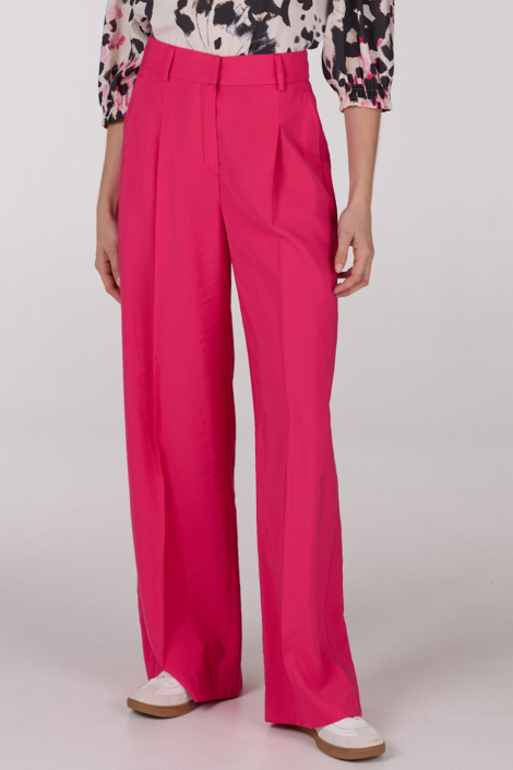 Juffrouw Jansen roze dames broek