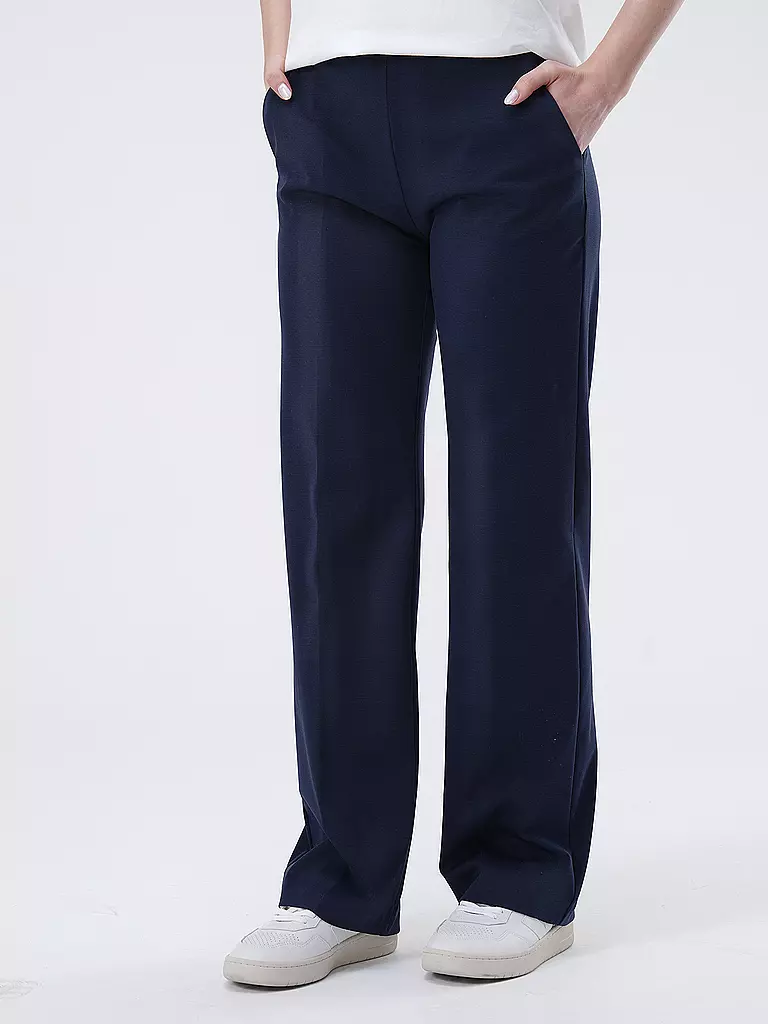 RAPHAELA BY BRAX High Waist Super Slim Fit Hose LILLYTH FLARED dunkelblau