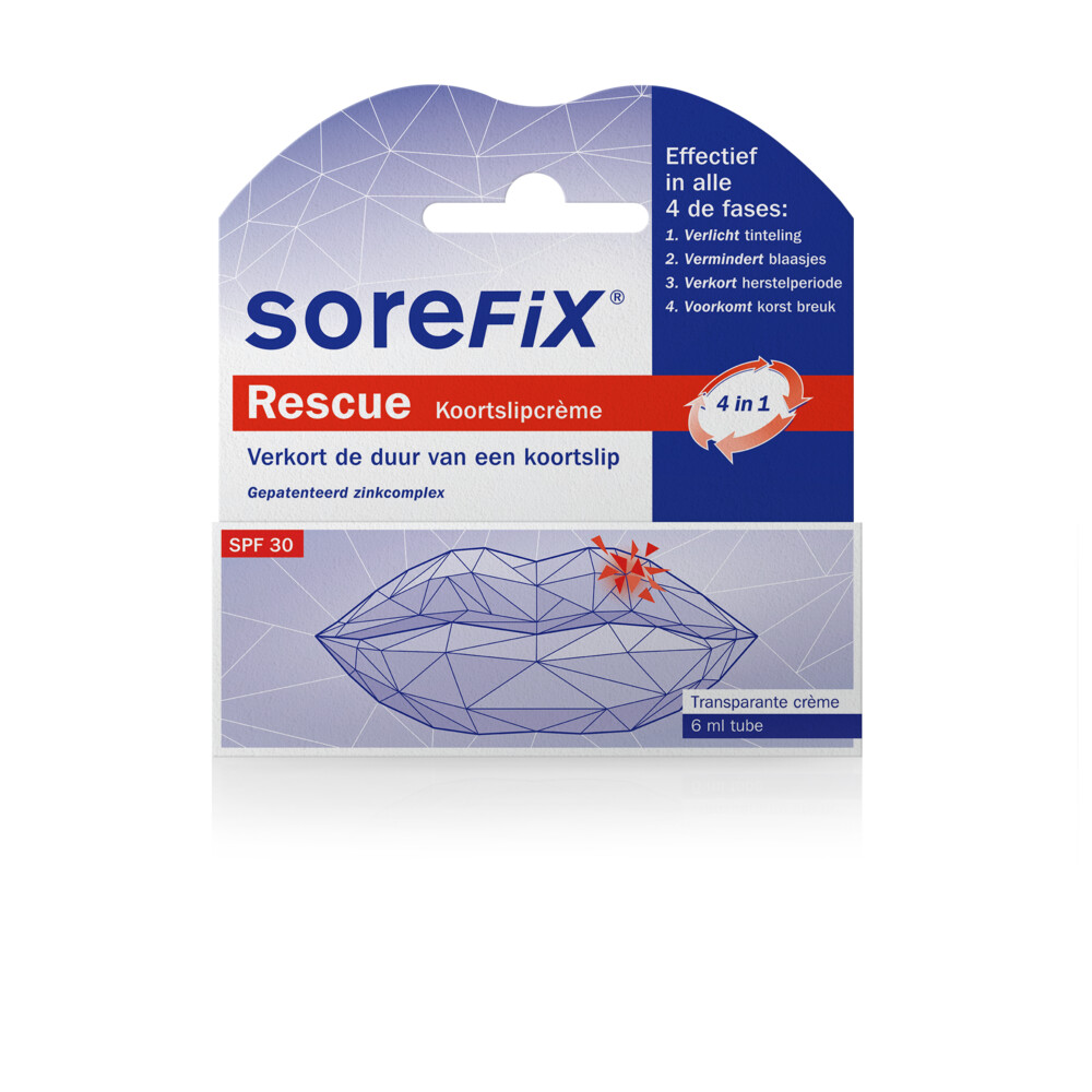 Sorefix Rescue Koortslipcreme6 ml