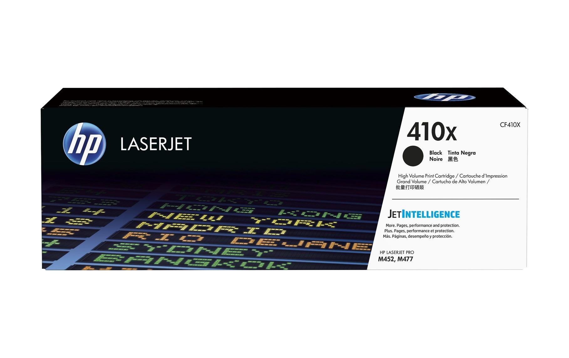 Toner Nr. 410X (CF410X) Black<br>Tonerkartusche