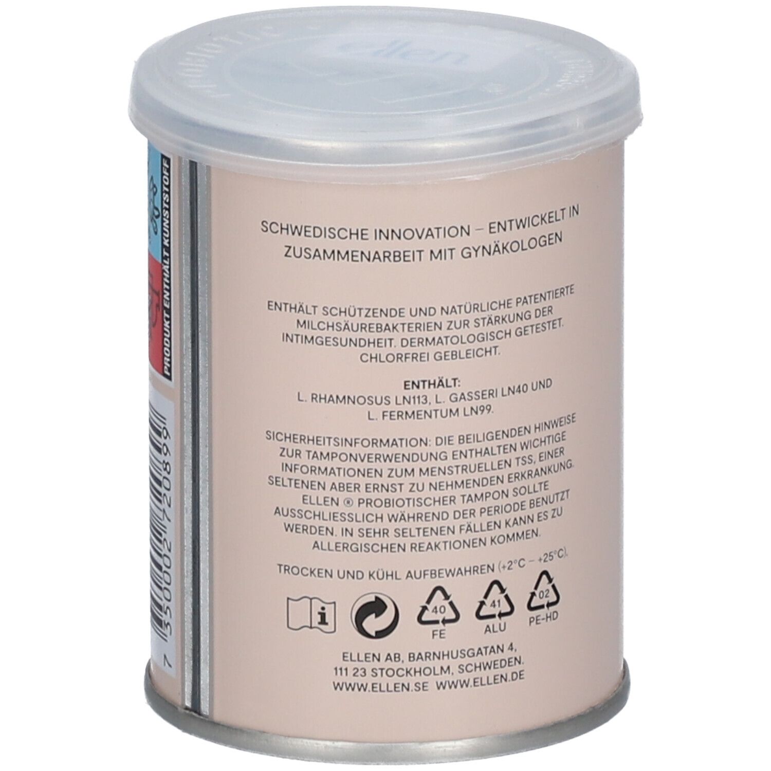 ellen® probiotischer Tampon leicht