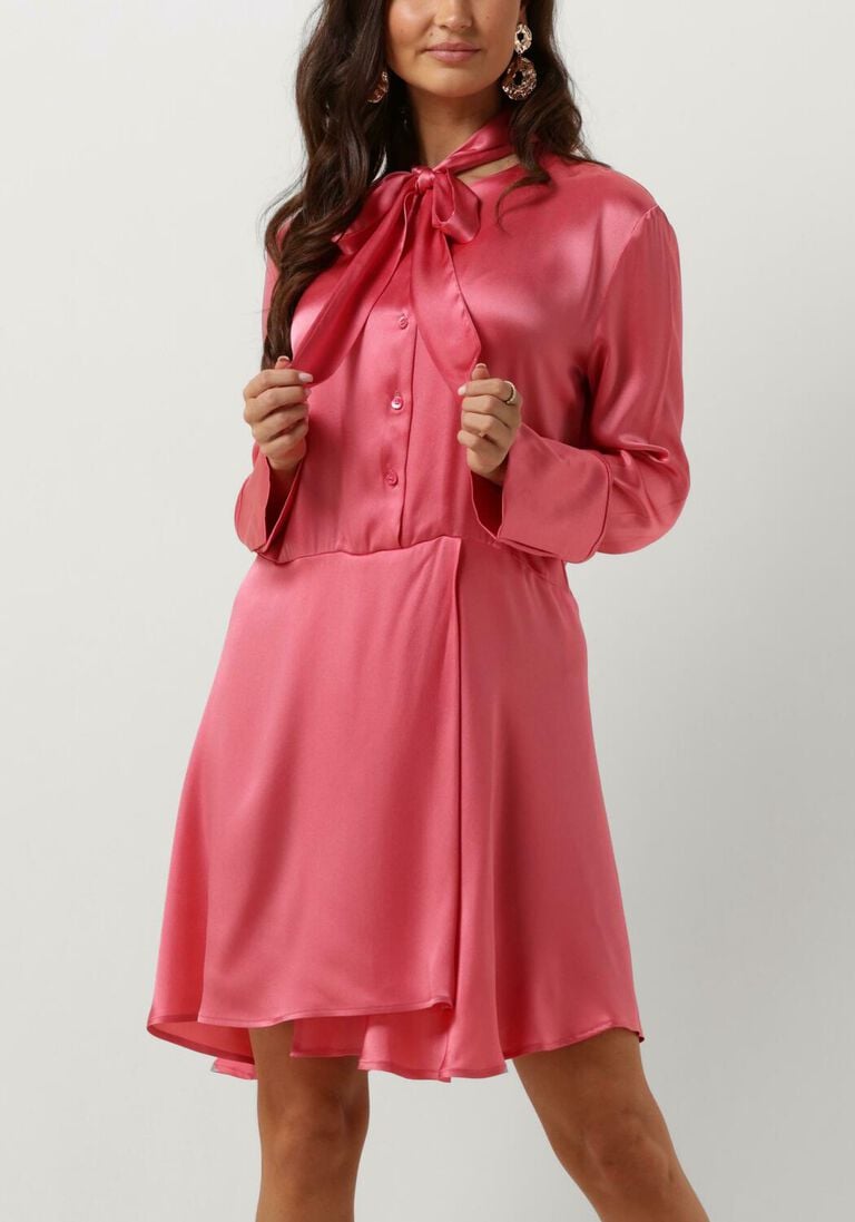 roze semicouture mini jurk maya dress