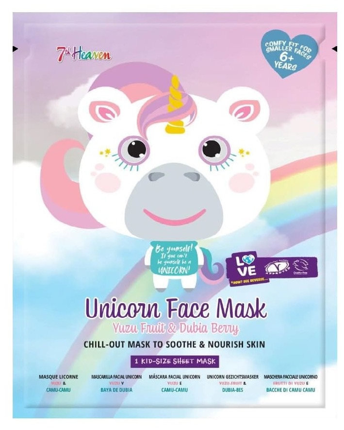 FACE FOOD Unicorn Face Sheet Mask Btl 1 Stk
