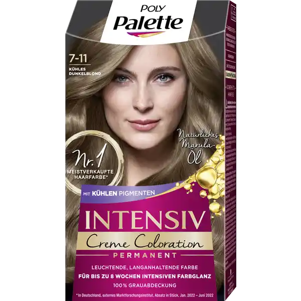 Intensiv Creme Coloration 7-11 Kühles Dunkelblond