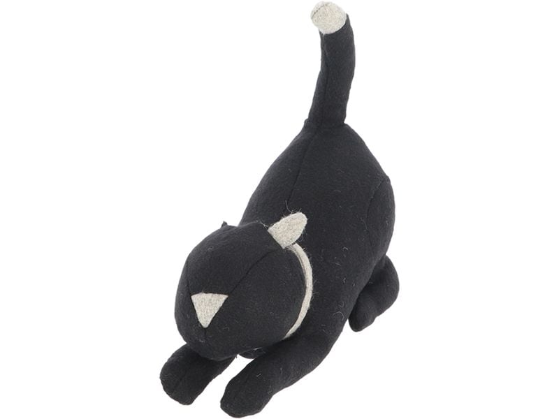 Esschert Design Türsicherung Katze Schwarz Türstopper