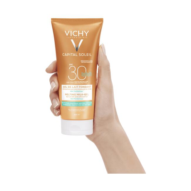 Vichy Capital Soleil Wet Technology Zonnebrand Melkgel SPF30 200 ML