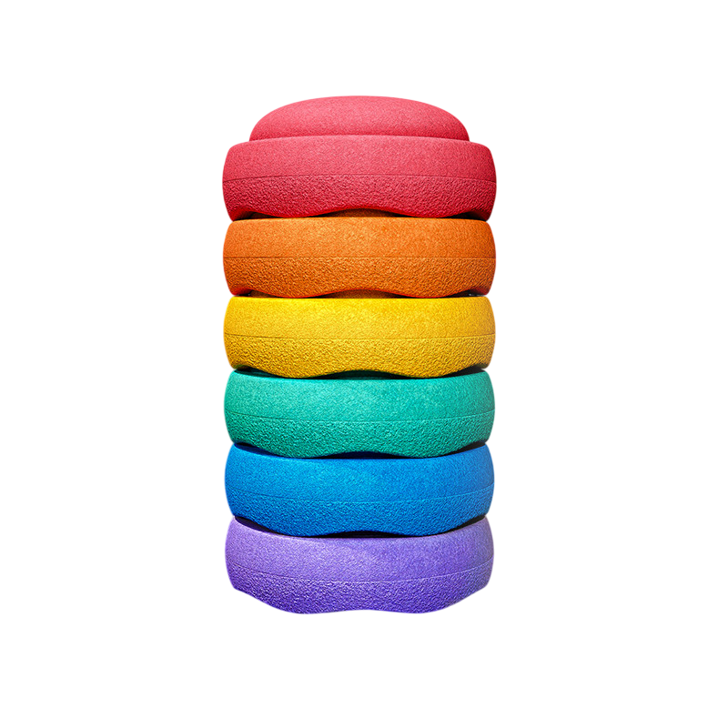 Stapelstein Rainbow classic 6 (6 Stück)