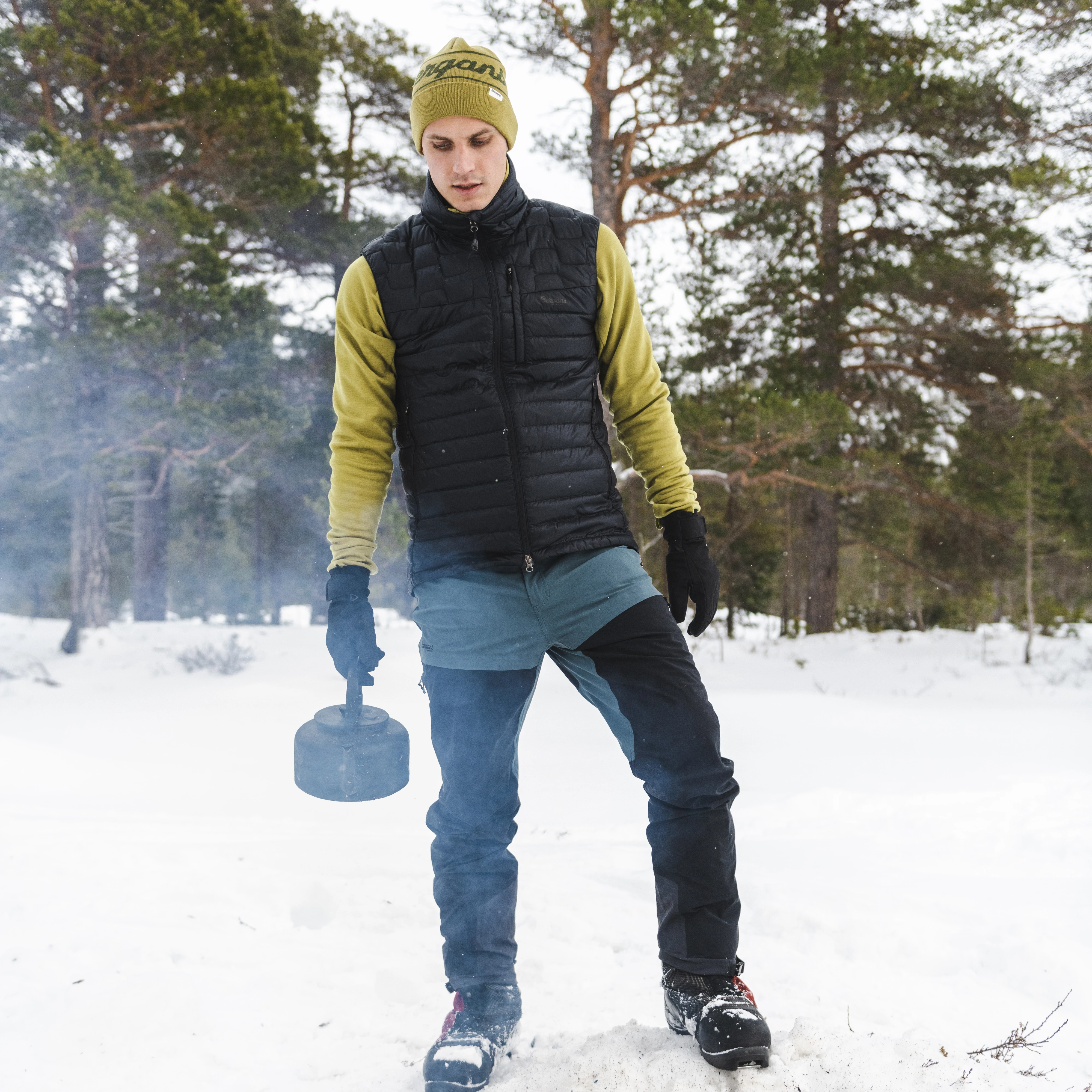 Bekkely Hybrid Pants Orion Blue / Black