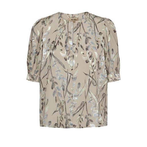 Mos Mosh Awi Brooks Bluse, Feather Gray, XL