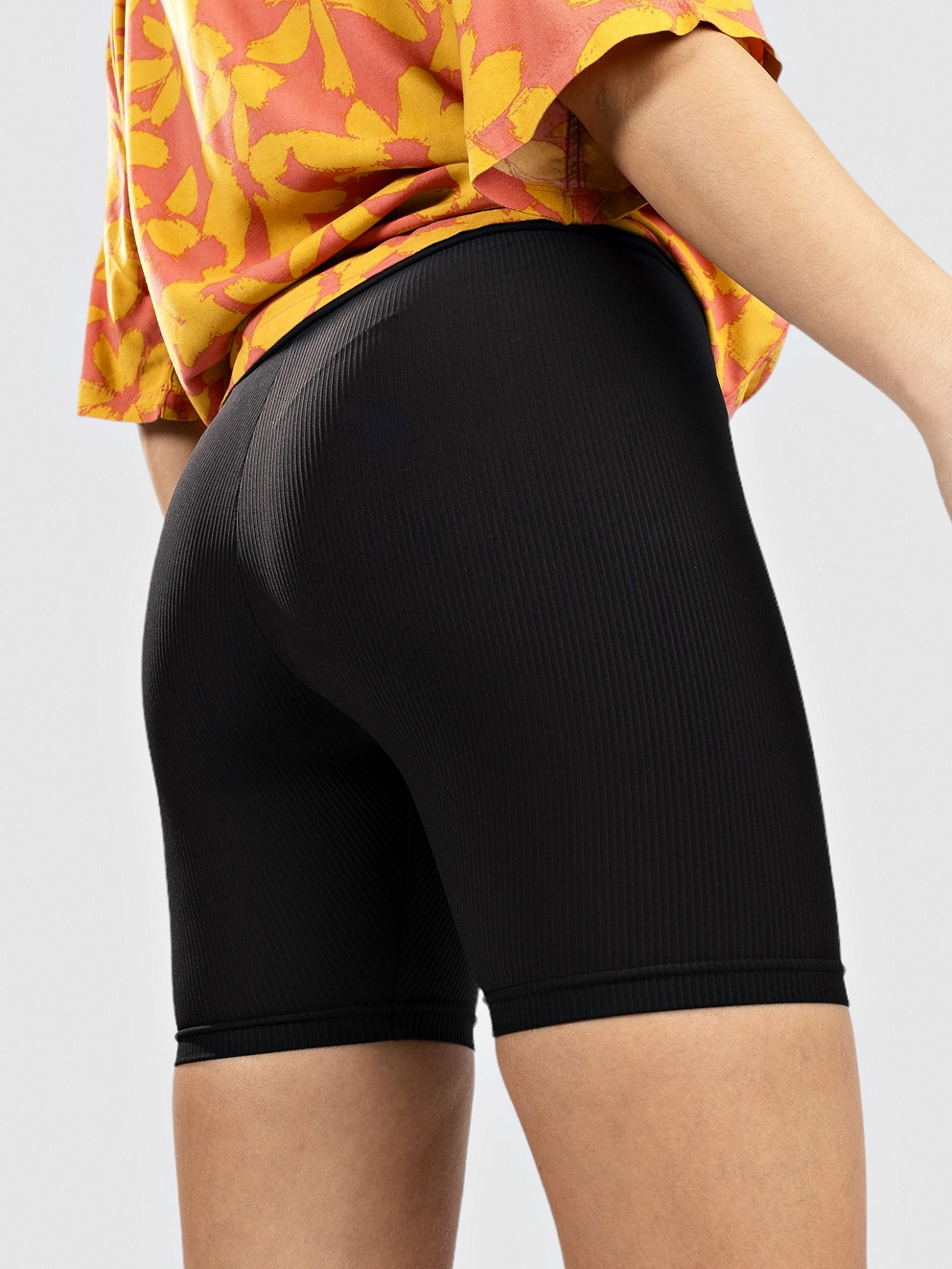 Blue Tomato Ribbed Leggings Shorts black