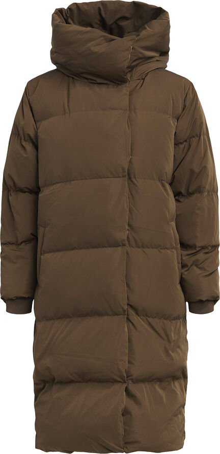 Object OBJLOUISE LONG DOWN JACKET NOOS Dark earth