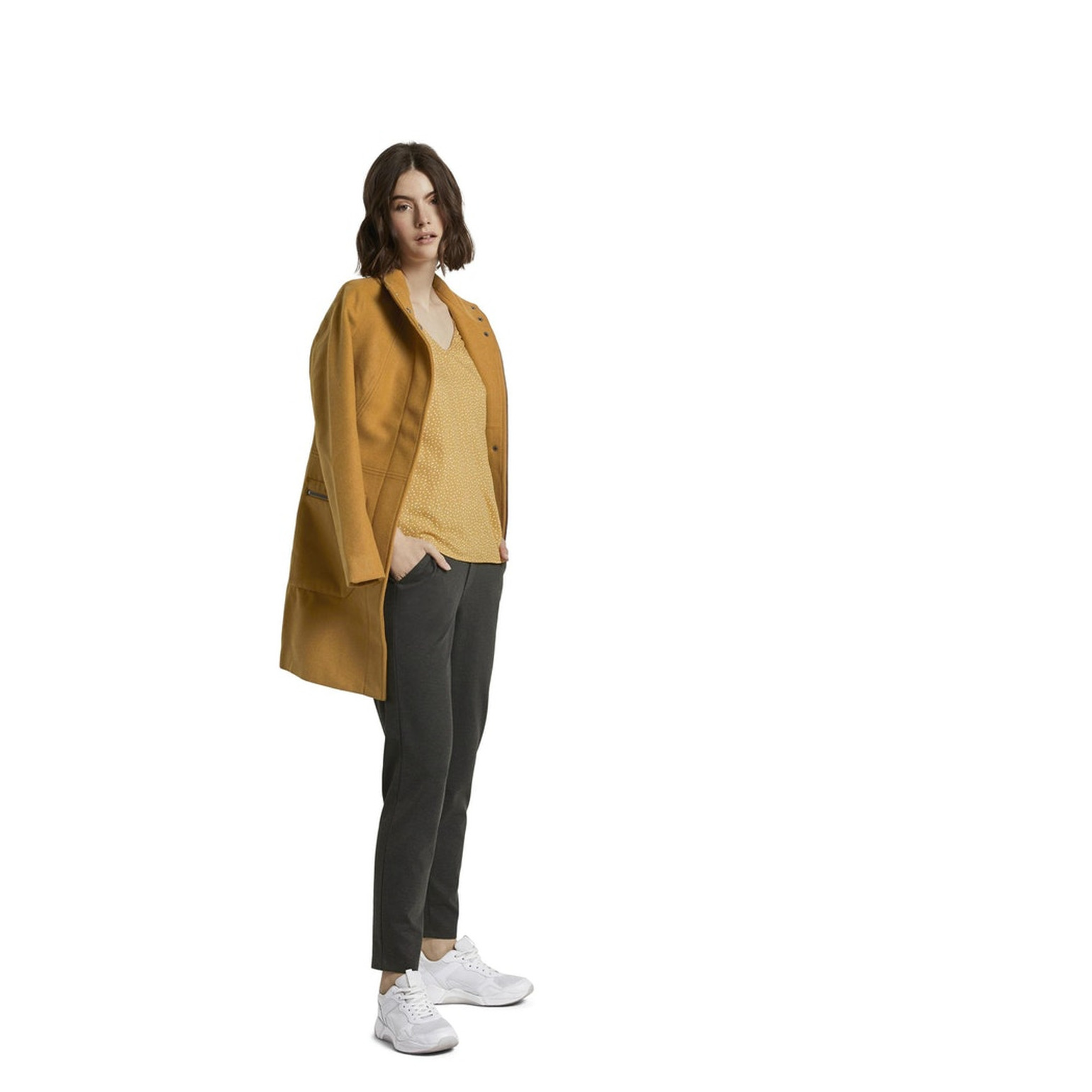 Tom Tailor Denim Constructed knitted pants