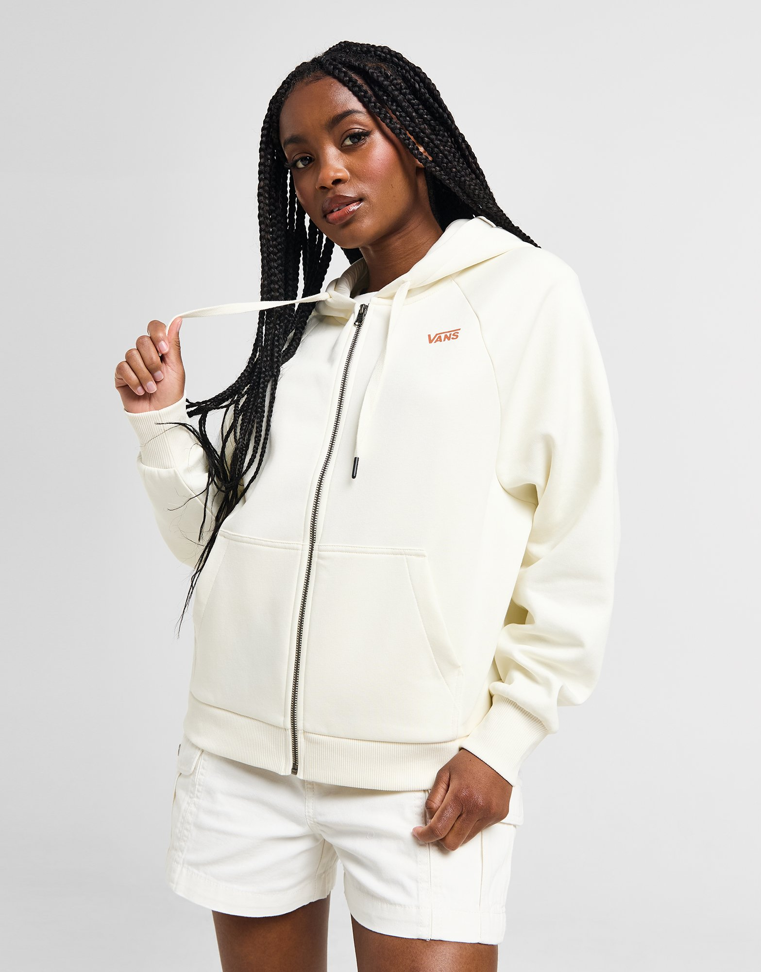 Vans Sweat à Capuce Flower Boxy Femme