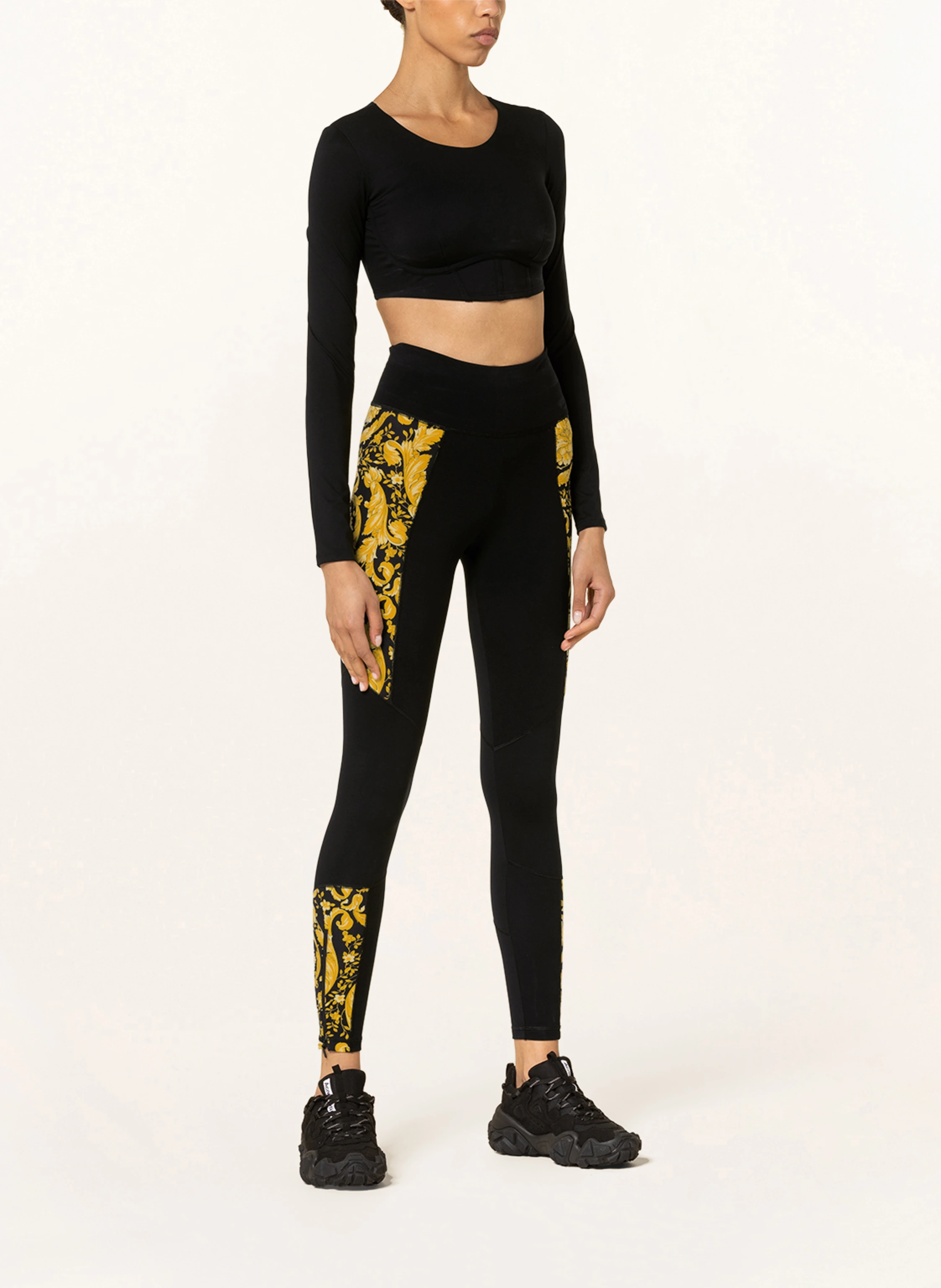 VERSACE Cropped-Longsleeve SOLID