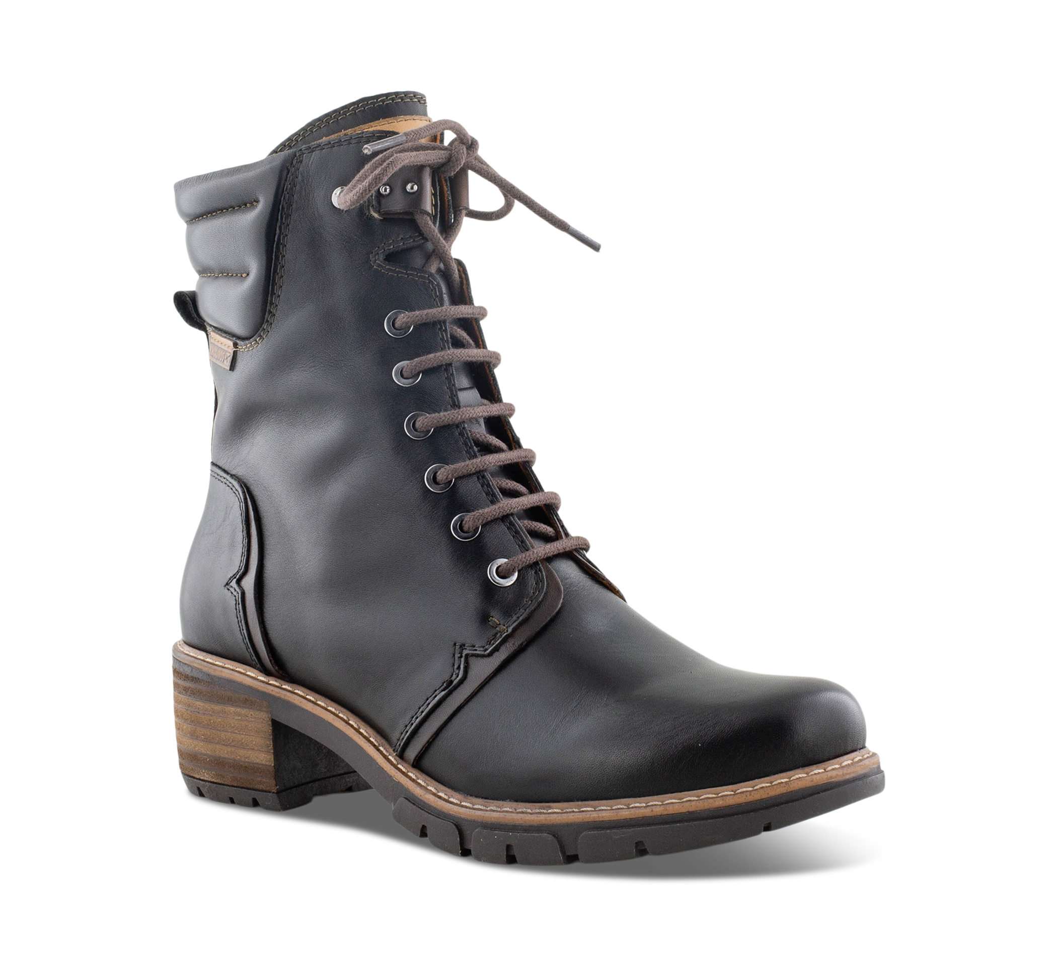 Pikolinos San Sebastia - Schnürstiefel schwarz